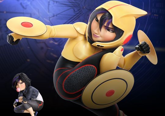 迪士尼首部marvel動畫電影 大英雄天團big Hero 6