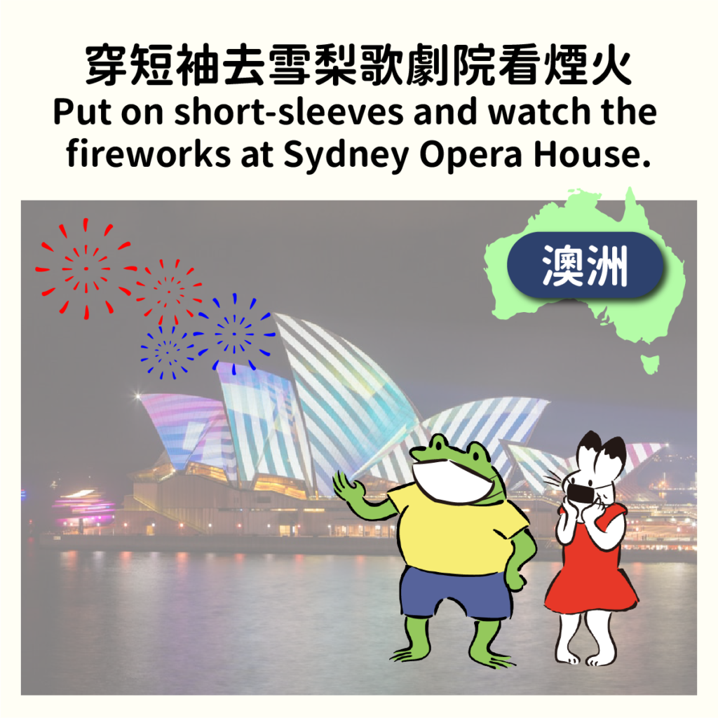 跨年 煙火 fireworks 雪梨 Sydney Opera House